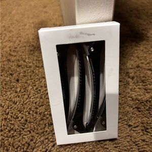 Black Hair Clips Set